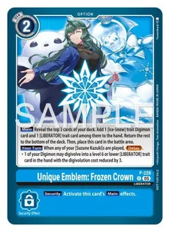 Unique Emblem: Frozen Crown, Normal