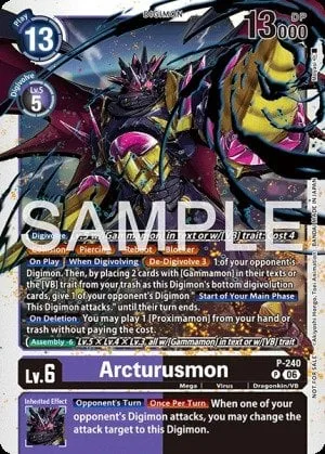 Arcturusmon, P #P-240