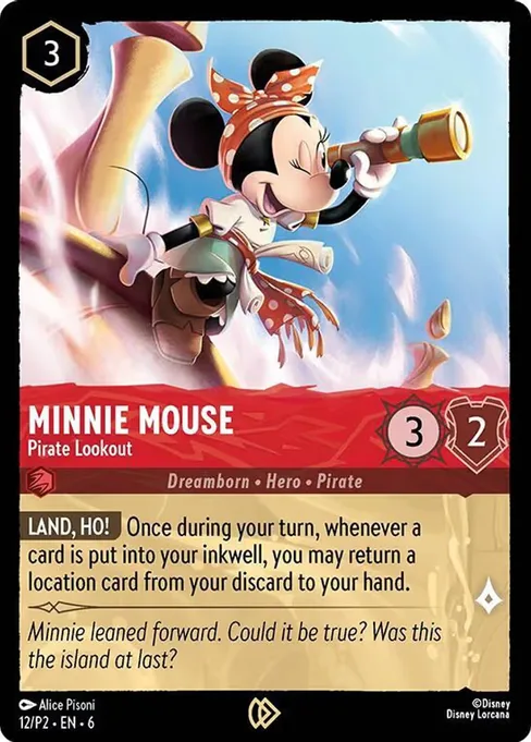 Minnie Mouse - Pirate Lookout, Promo Set 2 #12