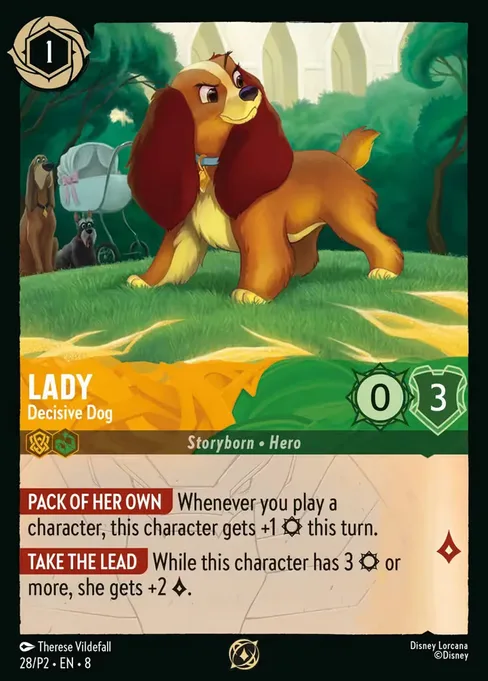 Lady - Decisive Dog, Promo Set 2 #28