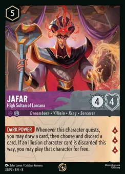 Jafar - High Sultan of Lorcana, Normal
