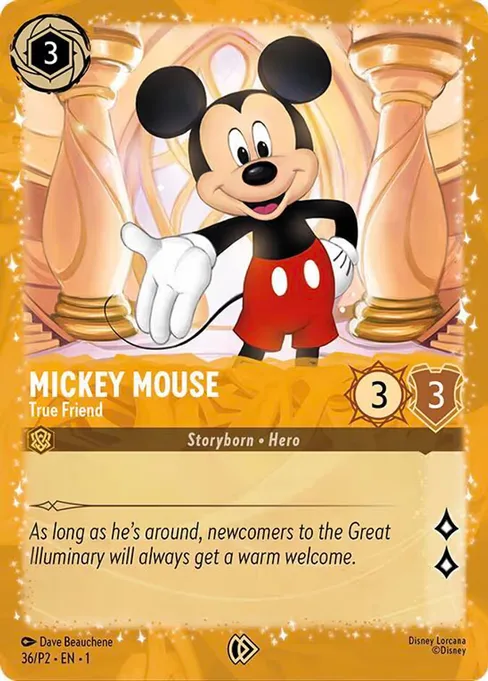 Mickey Mouse - True Friend, Promo Set 2 #36