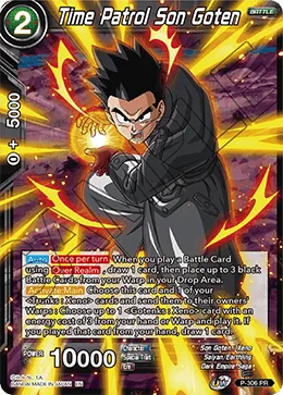 Time Patrol Son Goten, Promotion Cards #P-306