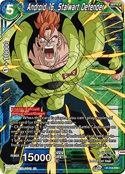 Android 16, Stalwart Defender, Normal