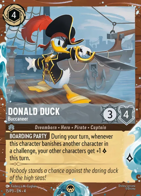 Donald Duck - Buccaneer, Promo Set 3 #15