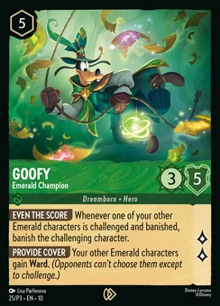Goofy - Emerald Champion, Normal