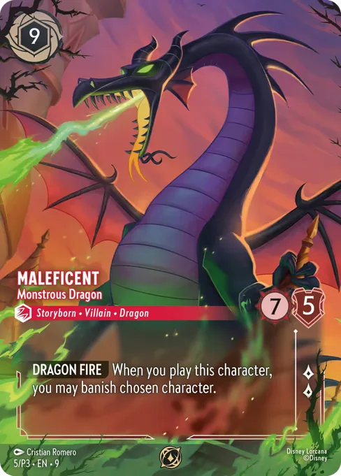 Maleficent - Monstrous Dragon, Promo Set 3 #5