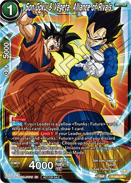 Son Goku & Vegeta, Alliance of Rivals, Promotion Cards #P-468