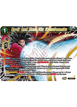 Body and Soul 10x Kamehameha, Promotion Cards #P-550