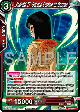 Android 17, Second Coming of Despair, Promotion Cards #P-659