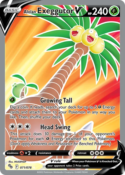 Alolan Exeggutor V, Pokémon GO #71