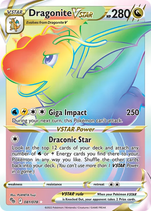 Dragonite VSTAR, Pokémon GO #81
