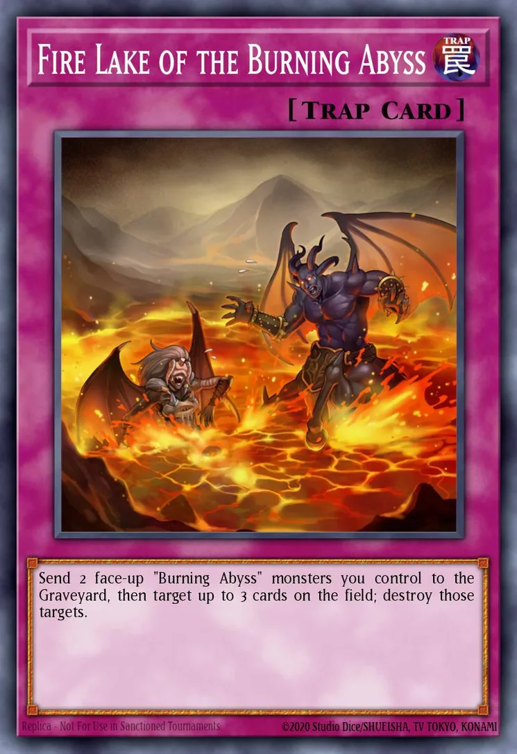 Fire Lake of the Burning Abyss