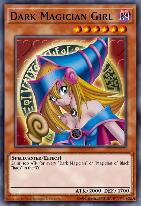 Dark Magician Girl, Premium Gold #PGLD-EN033