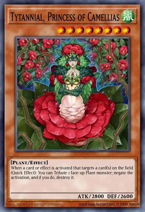 Tytannial, Princess of Camellias, Premium Gold #PGLD-EN088