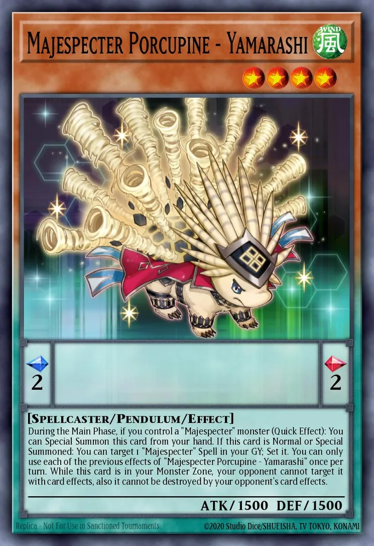 Majespecter Porcupine - Yamarashi