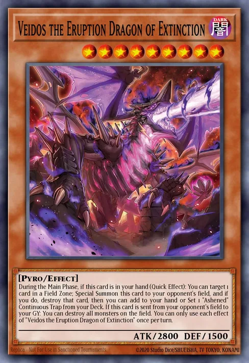 Veidos the Eruption Dragon of Extinction, Phantom Nightmare #PHNI-EN090