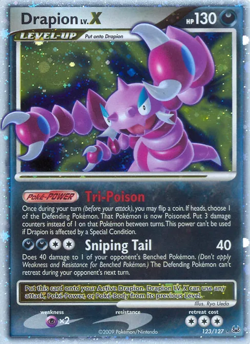 Drapion LV.X, Platinum #123