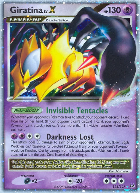 Giratina LV.X, Platinum #124