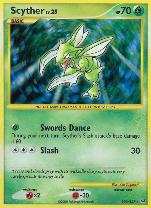 Scyther, Platinum #130