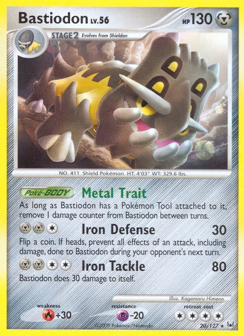 Bastiodon, Platinum #20