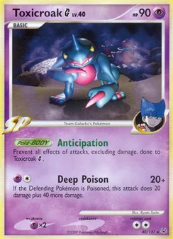 Toxicroak G, Normal