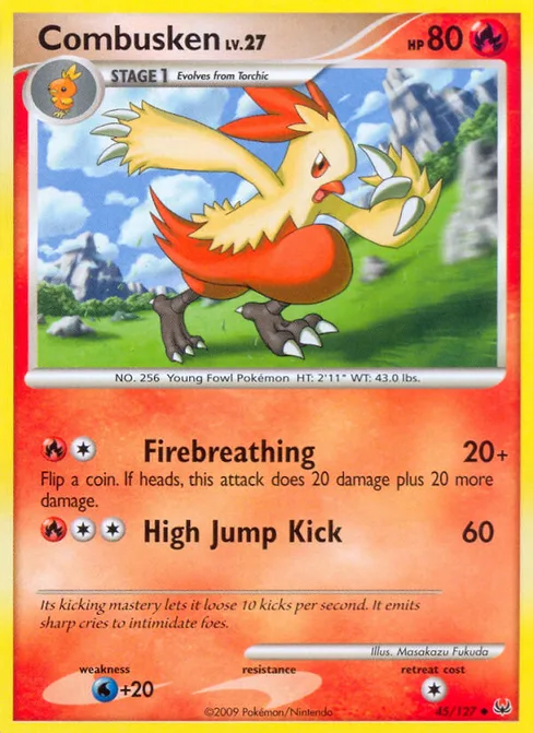 Combusken, Platinum #45