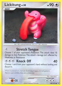 Lickitung, Normal