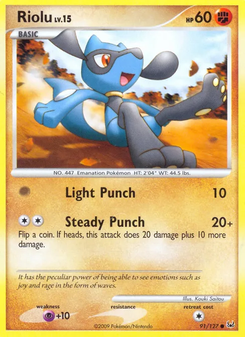 Riolu, Platinum #91