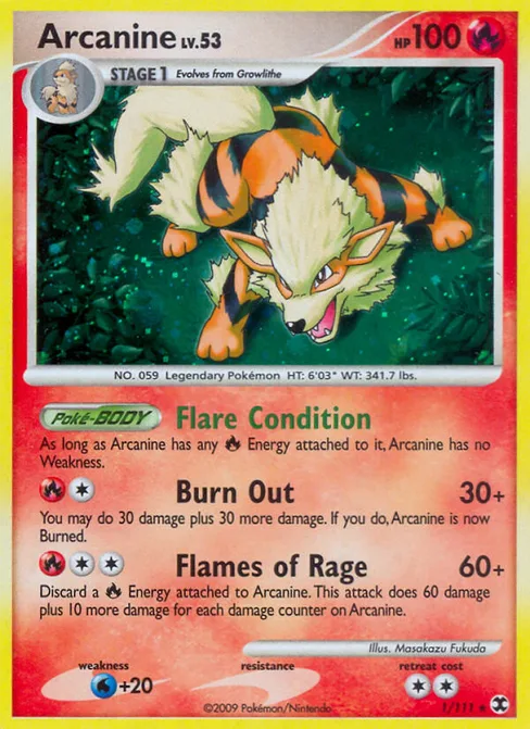 Arcanine, Rising Rivals #1