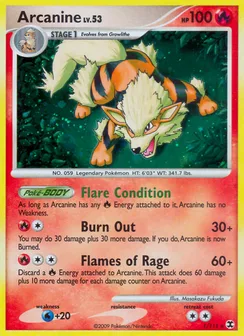Arcanine, Holofoil