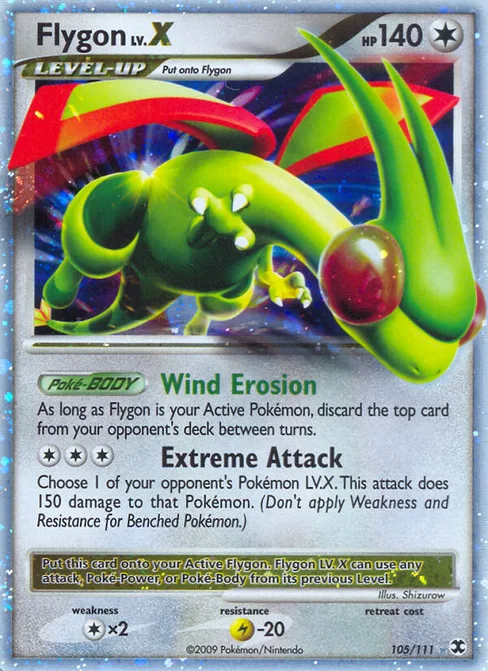Flygon LV.X, Rising Rivals #105