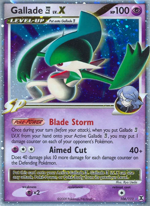Gallade E4 LV.X, Rising Rivals #106