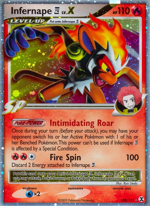 Infernape E4 LV.X, Rising Rivals #108
