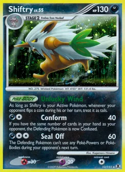 Shiftry, Holofoil