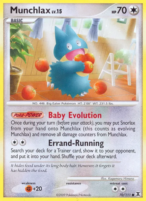 Munchlax, Rising Rivals #70