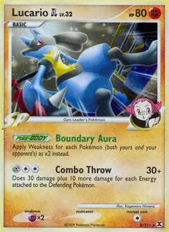 Lucario GL, Holofoil