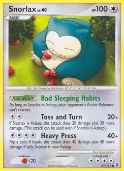 Snorlax, Normal