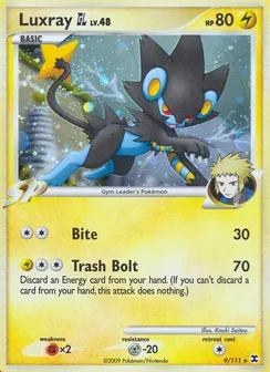 Luxray GL, Holofoil