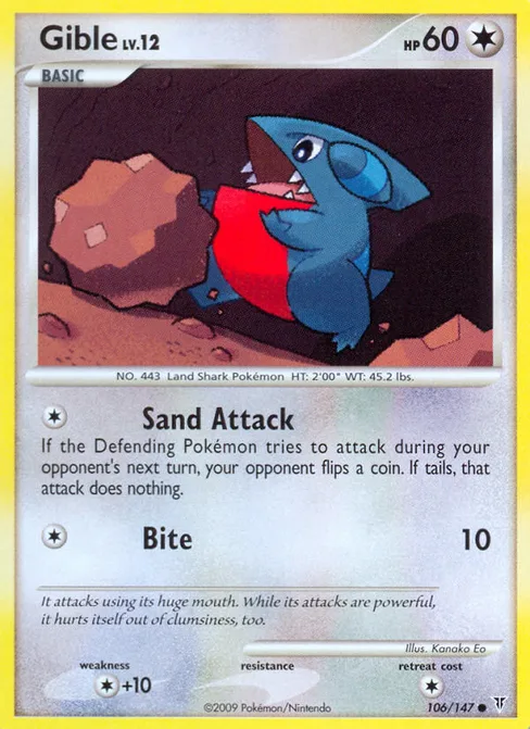 Gible, Supreme Victors #106