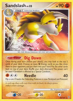 Sandslash, Normal