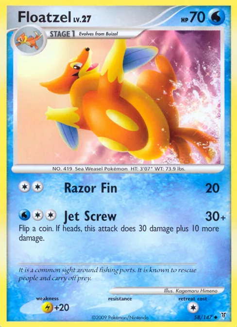 Floatzel, Supreme Victors #58