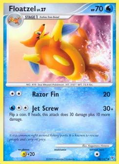 Floatzel, Normal