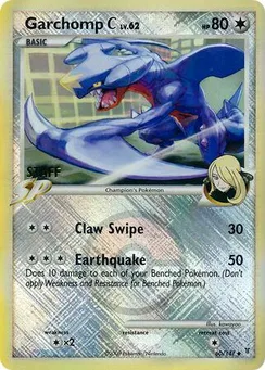 Garchomp C, Staff stamp