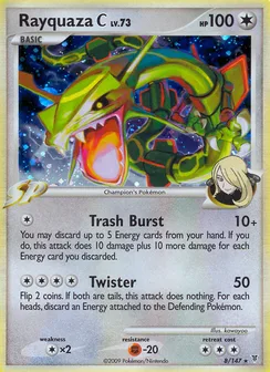 Rayquaza C, Holofoil