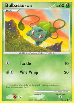 Bulbasaur, Normal