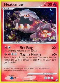 Heatran, Holofoil