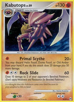 Kabutops, Holofoil