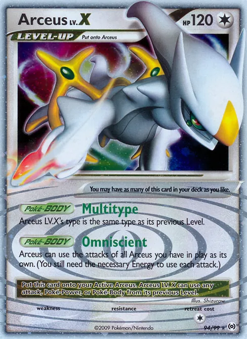 Arceus LV.X, Arceus #94