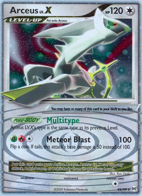 Arceus LV.X, Arceus #95